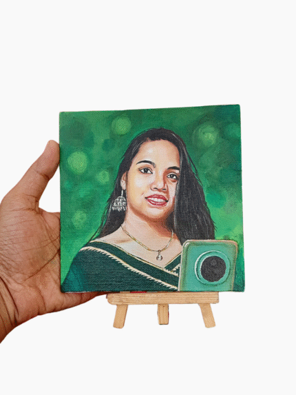 Mini Canvas Single Portrait