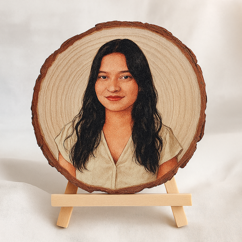 1000107756.png Single Portrait on wooden coaster - Image 1