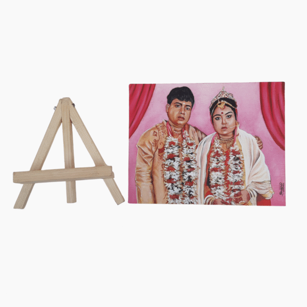 Small Canvas Couple Portrait