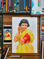 Colour Pencil Portrait - Image 3