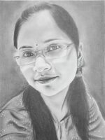 Single Pencil Sketch Portrait - Image 7