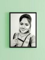 Single Pencil Sketch Portrait - Image 12