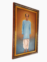 13x23 Inches Old Ptoto to Custom Acrylic Portrait Painting - Image 2