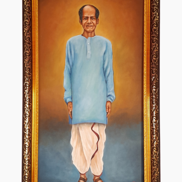 13x23 Inches Old Ptoto to Custom Acrylic Portrait Painting