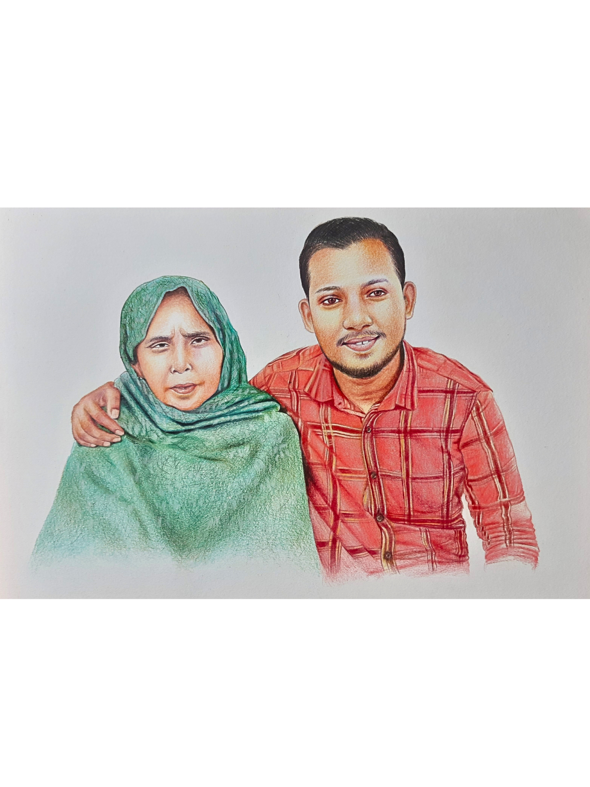 2026/06/215677-scaled.png A4 Couple Custom Color Pencil Portrait - Image 1